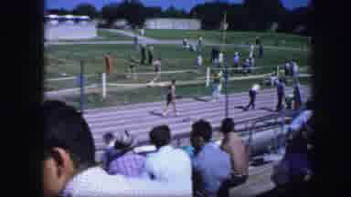 Fort Worth Texas (1964): Home mm Film Of Long Distance Race At Track Meet