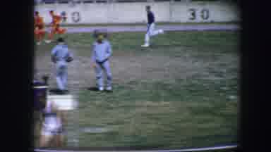 Fort Worth Texas (1964): Athletes Warming Up Prior To A Track Race At A Field In