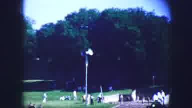 Fort Worth Texas (1964): Track Race Slow Run Six Runners Field Amateur Senior