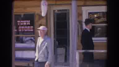 Sarasota Florida (1969): An Elderly Man Watches an Object From Afar In The Sum