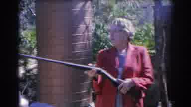 Sarasota Florida (1969): A Woman Holding A Gun While A Little Girl Watches Her