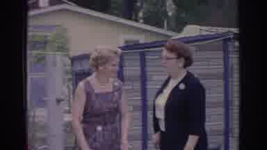 Sarasota Florida (1969): A Group Of Men And A Woman Chatting And Having A Walk