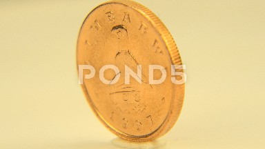 WESTMINSTER COLORADO-2015: Coin On A Table Spinning Like A Top