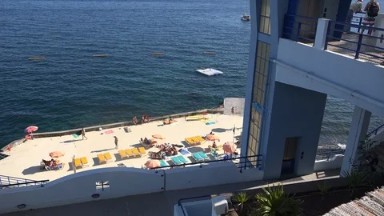 MADIERA PORTUGAL-2016: Video Recording Of Inside Of The Resort Showing People