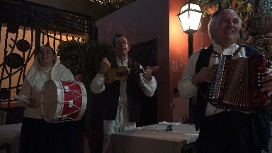 MADIERA PORTUGAL-2016: Folk Singer Band Performing Traditional European Music