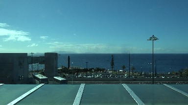 MADIERA PORTUGAL-2016: A Sea View From A Building
