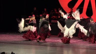 Cabo San Lucas Mexico (2019): Spectacle Dance Red Flamenco Orchestra Theater
