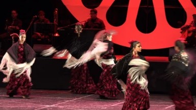 Cabo San Lucas Mexico (2019): Show Of Women Who Dance Flamenco with A Traditional