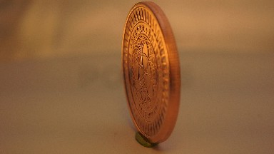 Magnificent Historical Photo Of A Gold Coin That Defines The History