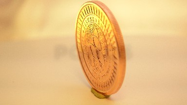 Gold Coin Spinning Incomplete Complicated Pattern Celtic Knot Guns Come And Take