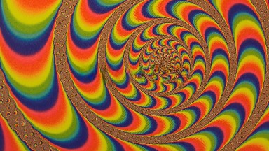 Colorful Optical Illusion