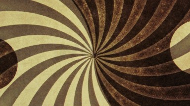 Rotating Brown Tan And White Spiral Graphic Design