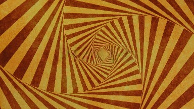 Twirling Pattern Of Red And White Striped Sections All Sections Draw Eye To The