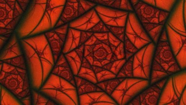 Swirl Art Green Red And Black Moving Picture