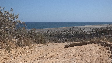 CABO PULMO MEXICO-2017: Time Lapse Of A Beachside With Palm Trees And The Sun