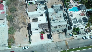 LOS CABOS MEXICO-2020: A Quiet Suburban Street In Mexico