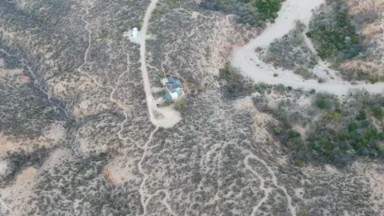 CABO PULMO EAST CAPE BCS MEXICO-2023: An Aerial View Of A House In The Middle Of