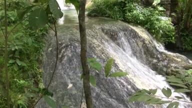 Watching Rock Waterfall At Its Finest