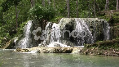 Majestic Wide Waterfall