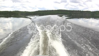 Looking out the back of a Fishing Boat