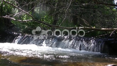 Wide Waterfall Closeup