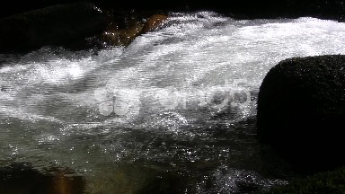 Water Flowing Down Stream