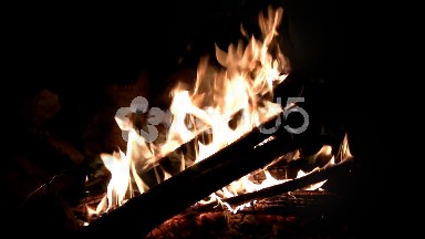 (Seamless Loop) Fire Dancing Perfect Loop