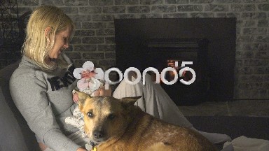 The Bonding of the Mother, Baby and Dog