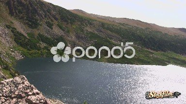 Georgetown, Colorado: (Timelapse) Alpine Lake Windy Day