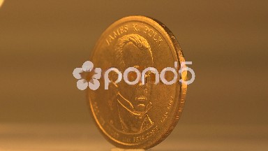 Gold Dollar Coin