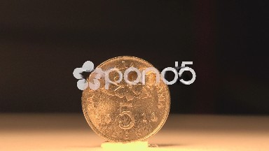 Kuala Lumpur, Malaysia-1967: 5 Cent Coin of Malaysia