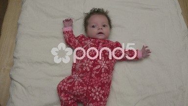 Cute Baby In Christmas Fleece