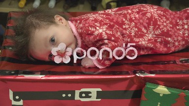Closer Look of Baby with Gifts