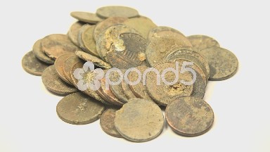 Pennies Found In Metal Detecting