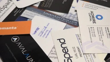 Variety of Business Cards