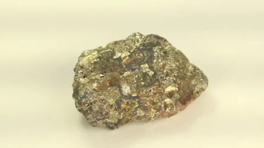 Iron Ore Pyrite Close-Up