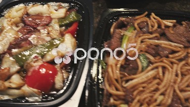 Chinese Delivery Food, 3 Dishes