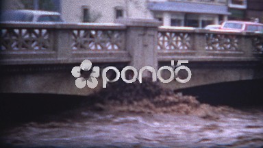 (8mm Film) Flood Damage Colorado 1968