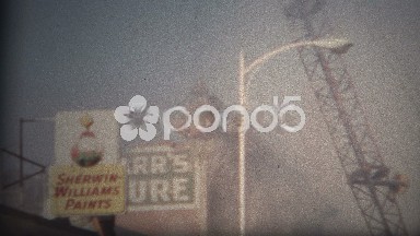 (8mm Film) Building Demolition Boulder Colorado 1968