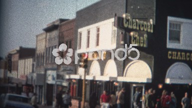 (8mm Film) Downtown Boulder Colorado 1969 Hippies