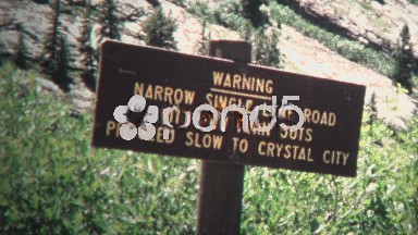 (8mm Vintage) 1968 Road to Crystal City Jeep Drive