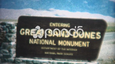 (8mm Vintage) 1966 Great Sand Dunes National Monument Colorado, USA