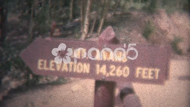 (8mm Vintage) 1966 Mt. Evans Colorado Summit, USA