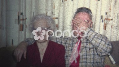 (8mm Vintage) 1965 Worst Birthday Ever Grandpa Hate Camera, Grandma Doesn't