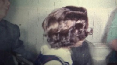 (8mm Vintage) 1962 Family Doing The Twist Dance Move