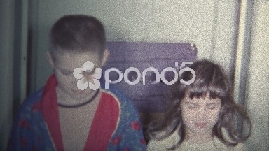 (8mm Vintage) 1965 Kid Gets Toy Bazooka Weapon For Christmas