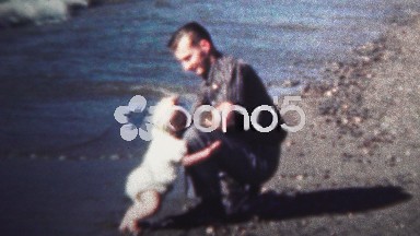 (8mm Vintage) 1958 Parents Teaching Kids About The Ocean