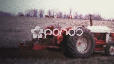 Wallingford, Connecticut-1957: Tractor Digging Trenches For Pipes