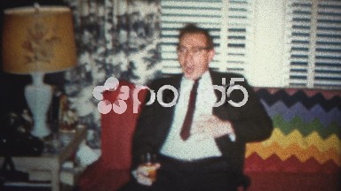 1961 - Real Mad Man Ad Exec Getting Drunk