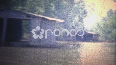 Arkansas, USA (1965): Floating boathouses and living units on the flooded river.